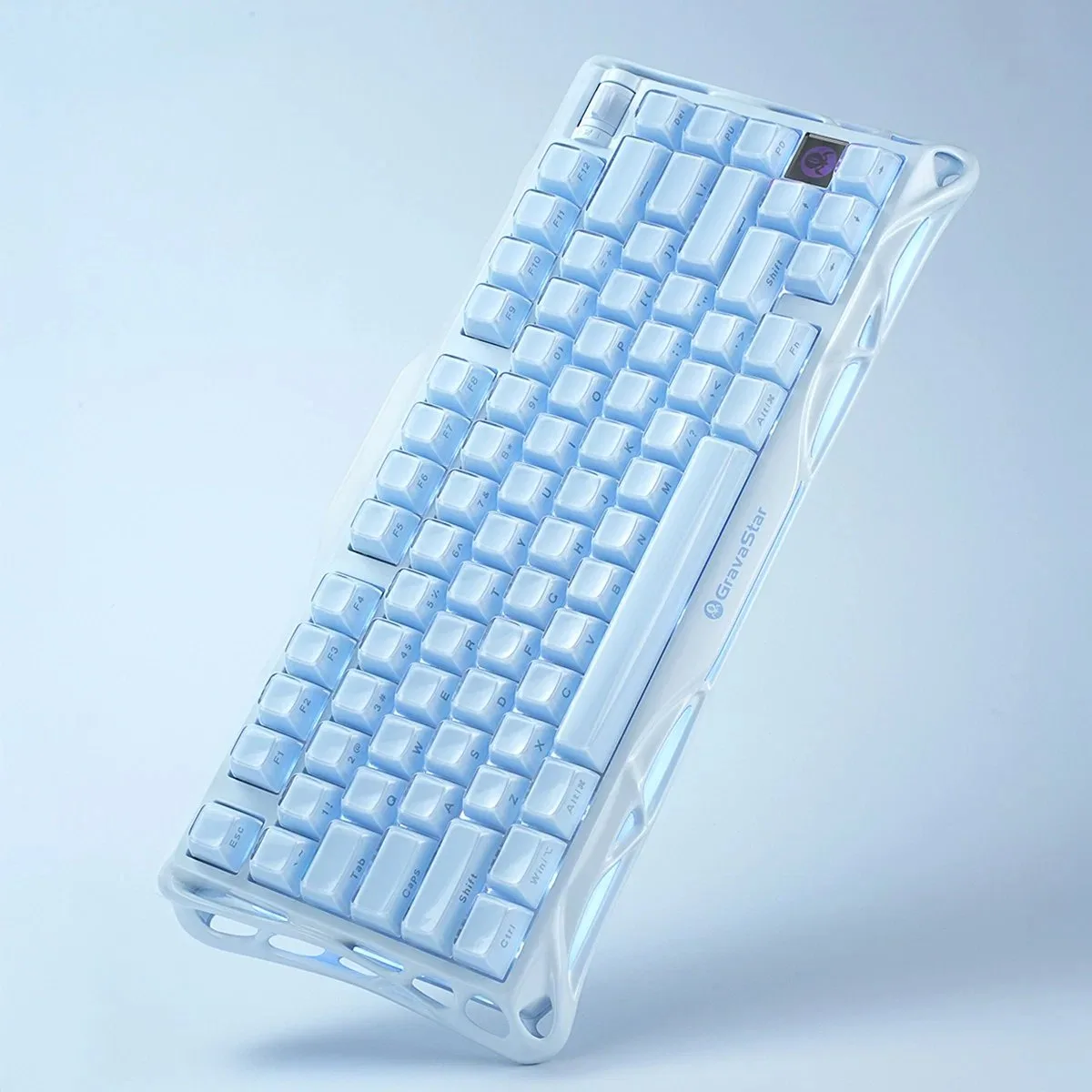 Клавиатура GravaStar Mercury K1 Wireless Ice Blue (GS K1_BLU) — фото 2
