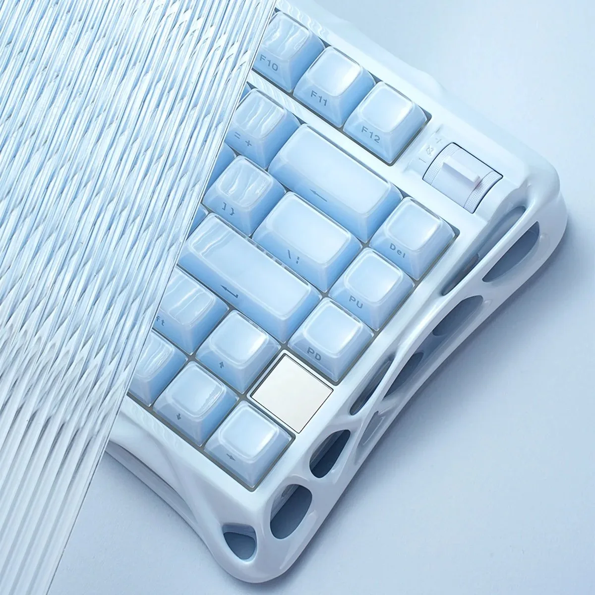 Клавиатура GravaStar Mercury K1 Wireless Ice Blue (GS K1_BLU) — фото 6
