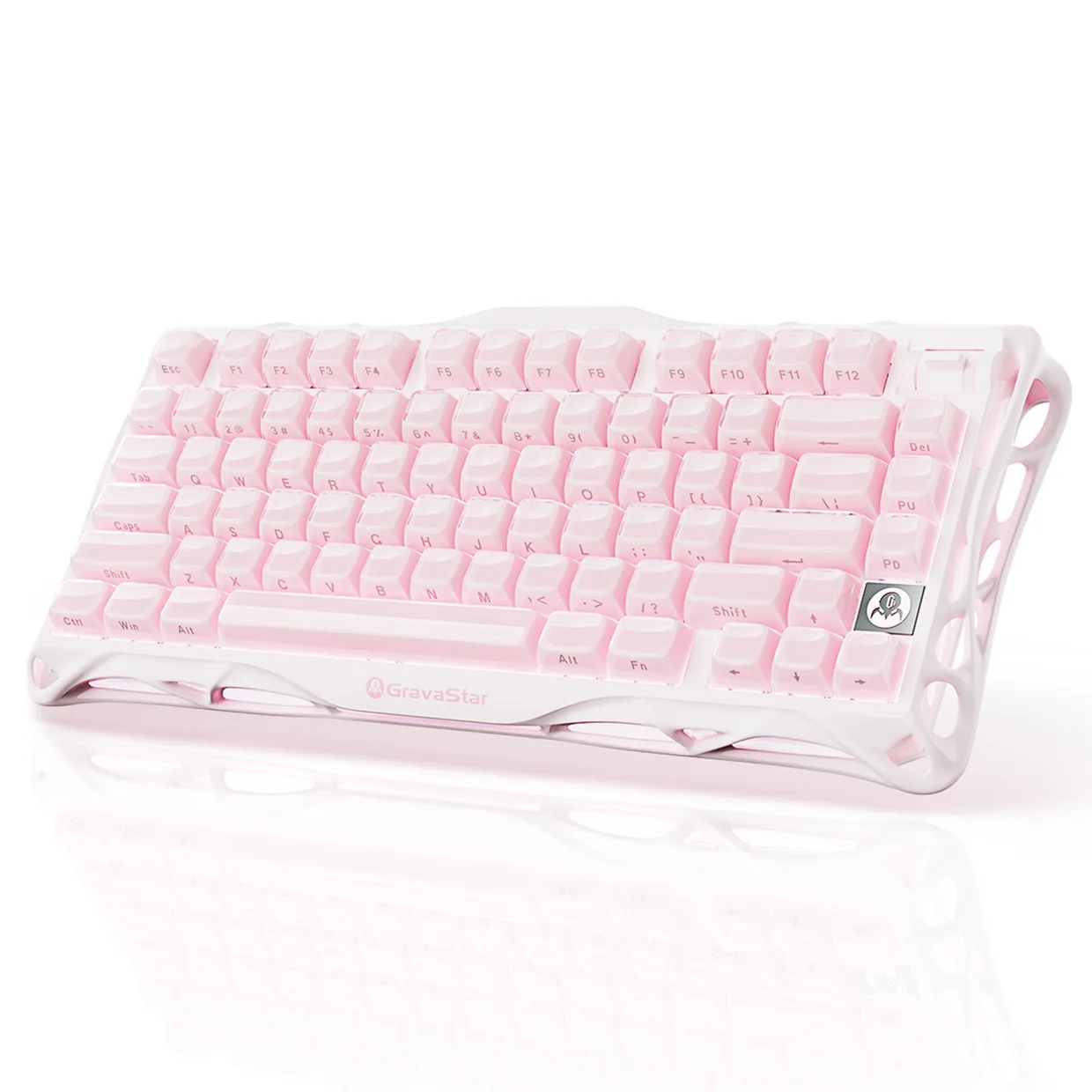 Клавиатура GravaStar Mercury K1 Wireless Sakura Pink (GS K1_P_PNK) — фото 3