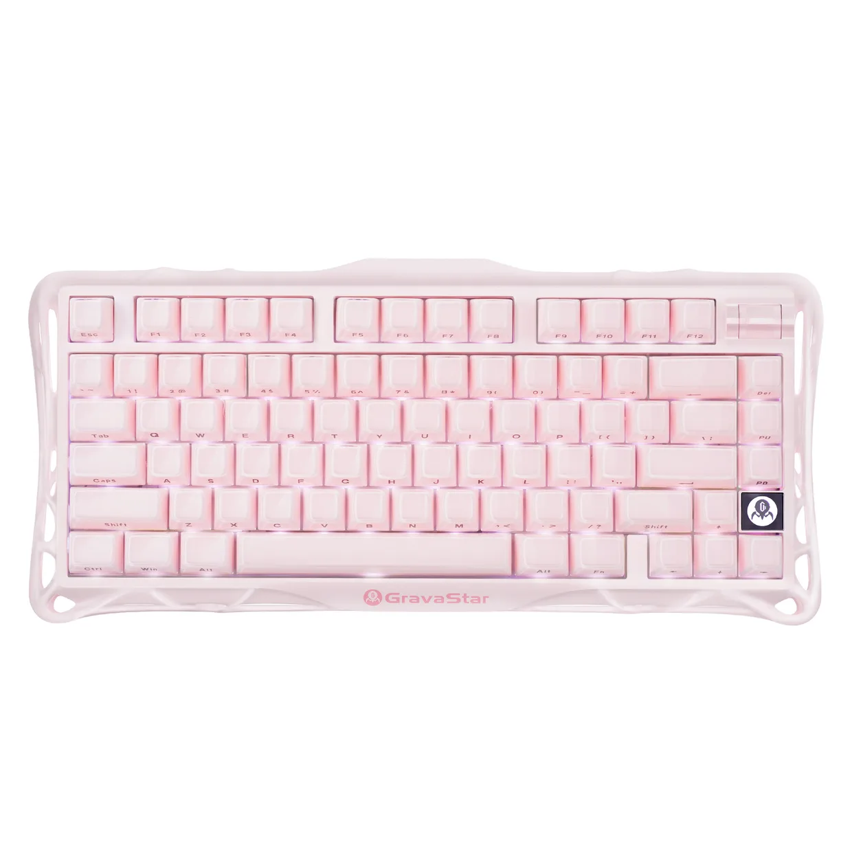 Клавиатура GravaStar Mercury K1 Wireless Sakura Pink (GS K1_P_PNK) — фото 4