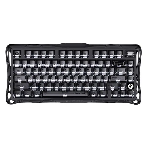 Клавиатура GravaStar Mercury K1 Wireless Stealth Black (GS K1_XTAL_BLK)