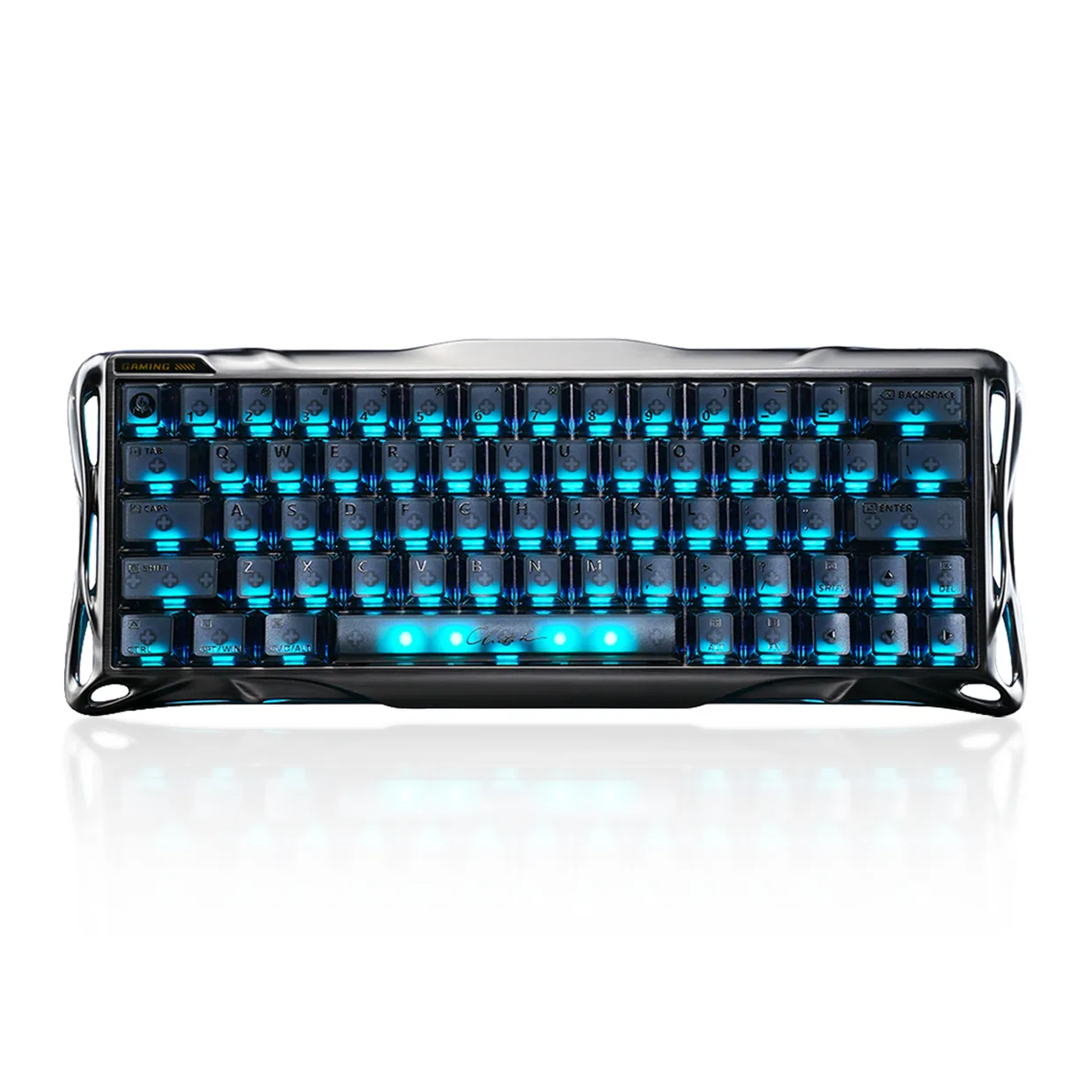 Клавиатура GravaStar Mercury V60 Pro Magnetic Gunmetal Smoke (GS V60 PRO_XTAL_S_BLK)