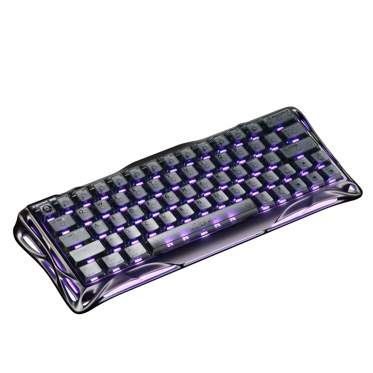 Клавиатура GravaStar Mercury V60 Pro Magnetic Gunmetal Smoke (GS V60 PRO_XTAL_S_BLK) — фото 3