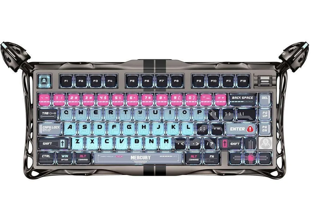 Клавіатура GravaStar Mercury V75 Pro Magnetic Cyberpunk (GS V75 PRO_U_RM_EGRY)
