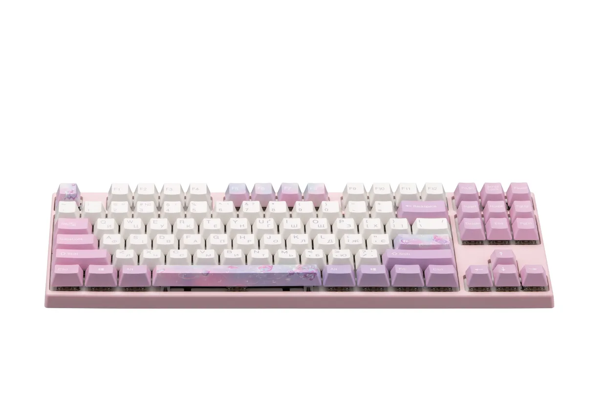 Клавиатура Varmilo VED87 Dreams On Board Cherry MX Red Pink (A29A030D4A0A17A028) — фото 3