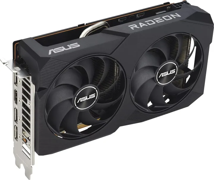 Видеокарта Asus AMD Radeon RX 7600 8GB GDDR6 Dual V2 OC (DUAL-RX7600-O8G-V2) — фото 3
