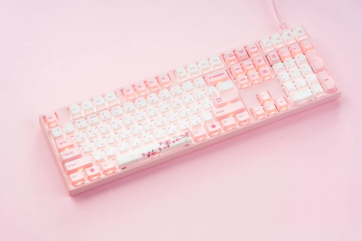 Клавиатура Varmilo VEM108 Sakura R1 EC V2 Ivy Ukr (A36A042B1A3A17A036) — фото 2