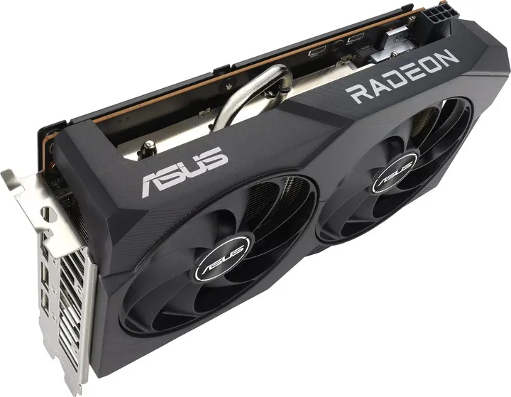 Видеокарта Asus AMD Radeon RX 7600 8GB GDDR6 Dual V2 OC (DUAL-RX7600-O8G-V2) — фото 6
