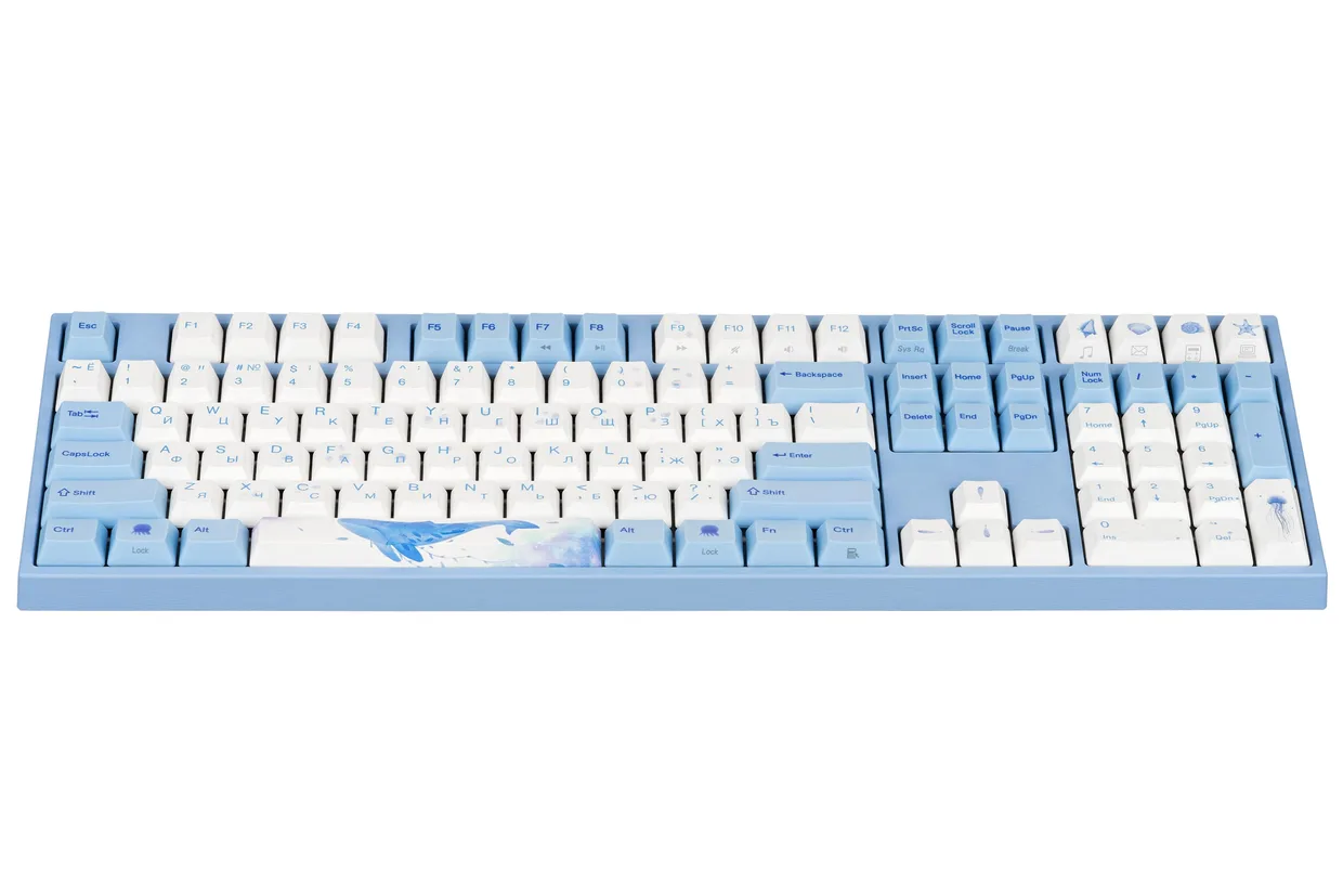 Клавиатура Varmilo VA108M Sea Melody Cherry MX Brown (VA108MN2W/WBPE7HR) — фото 7