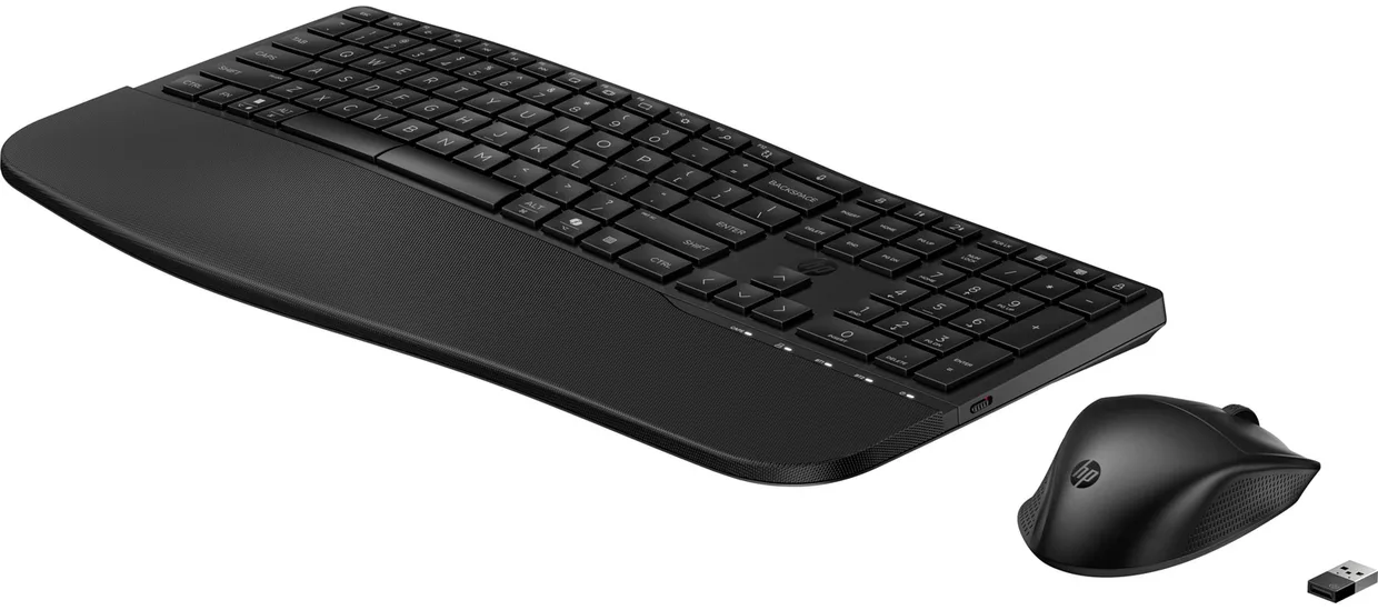 Комплект клавіатура та миша HP 680 Comfort Dual-Mode Ukr Black (8T6L6AA) — фото 3