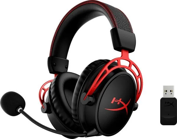 Наушники HyperX Cloud Alpha Wireless Black Red (4P5D4AA) — фото 6