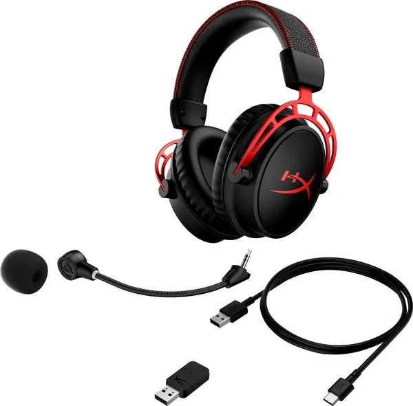 Наушники HyperX Cloud Alpha Wireless Black Red (4P5D4AA) — фото 9