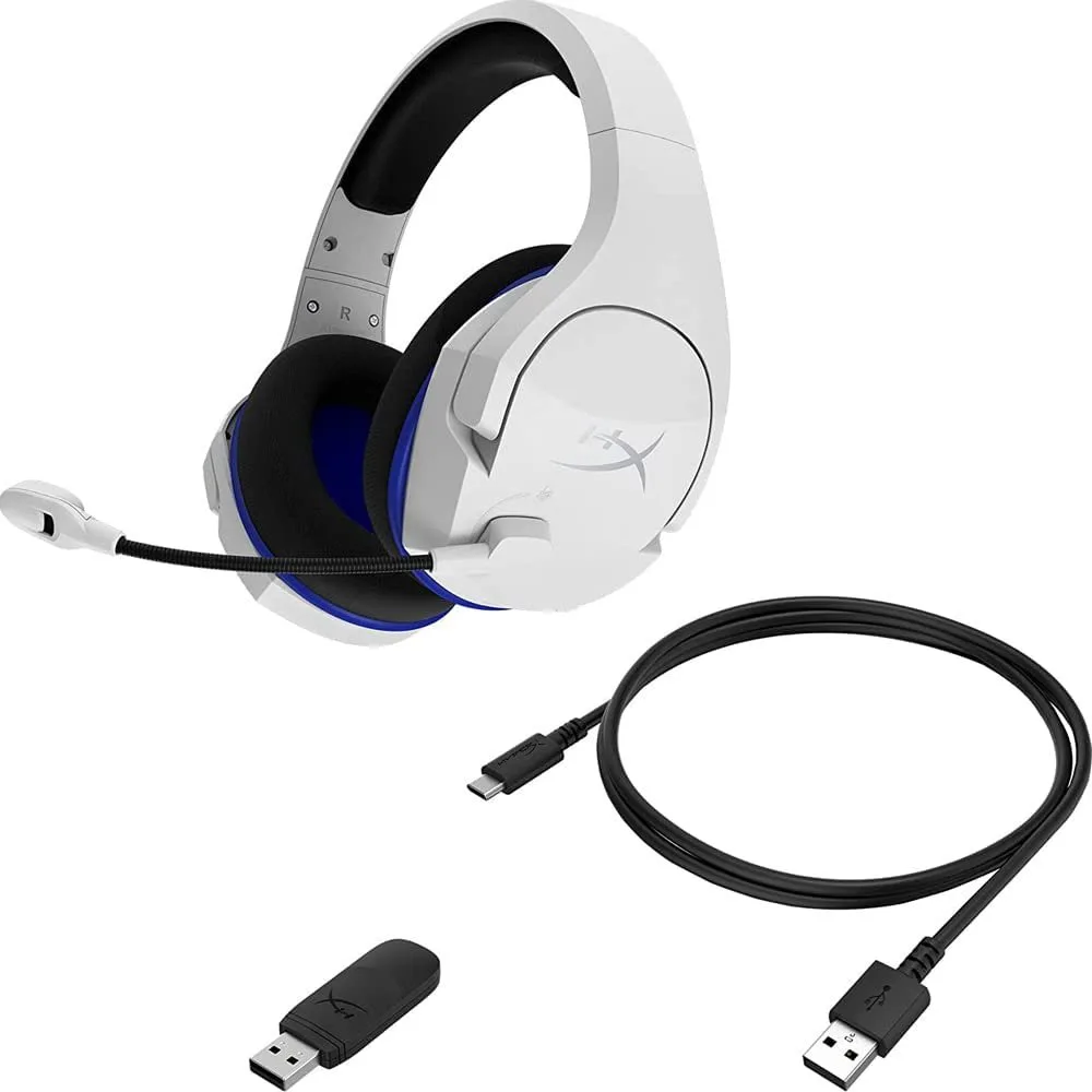 Наушники HyperX Cloud Stinger Core Wireless PS5 White Blue (4P5J1AA) — фото 7
