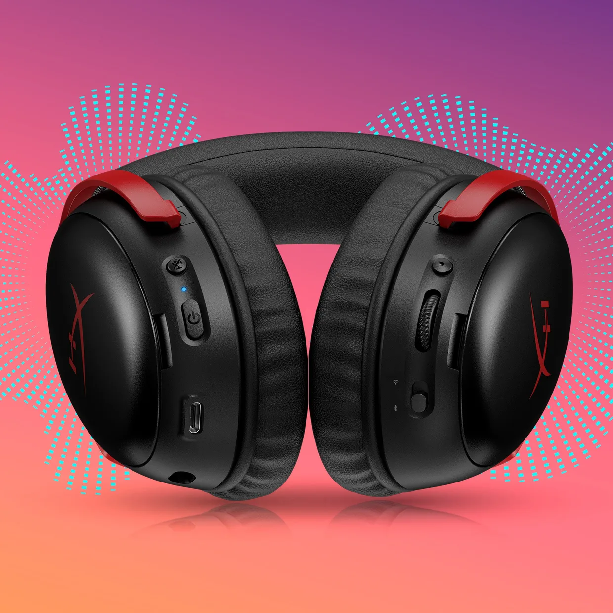 Наушники HyperX Cloud III S Wireless Black Red (A59Z0AA) — фото 5