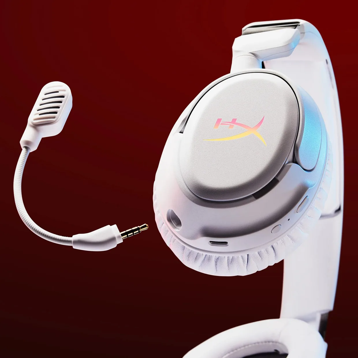 Наушники HyperX Cloud Flight 2 Wireless White (B5VC5AA) — фото 11