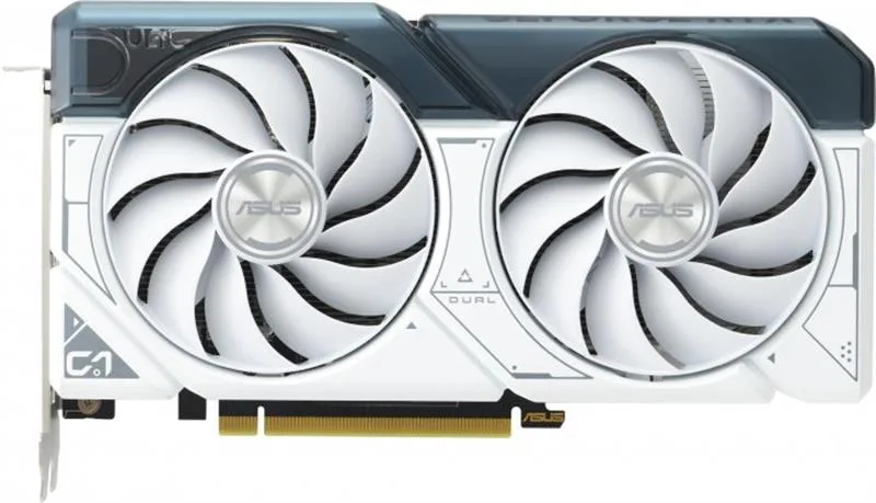 Видеокарта Asus GeForce RTX 4060 Ti 8GB GDDR6 Dual OC White (DUAL-RTX4060TI-O8G-WHITE) — фото 2