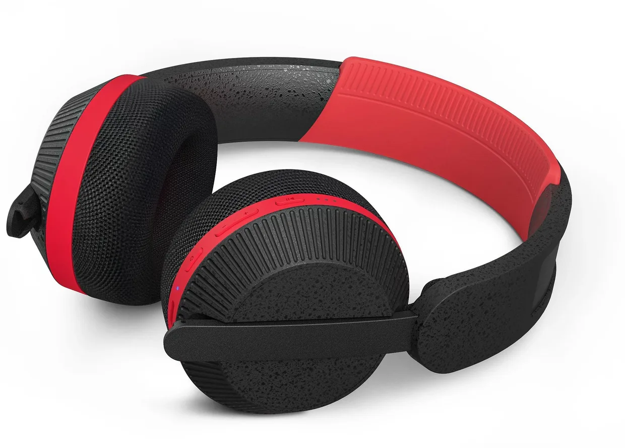 Навушники Philips TAA6219 Solar Black Red (TAA6219BK) — фото 7