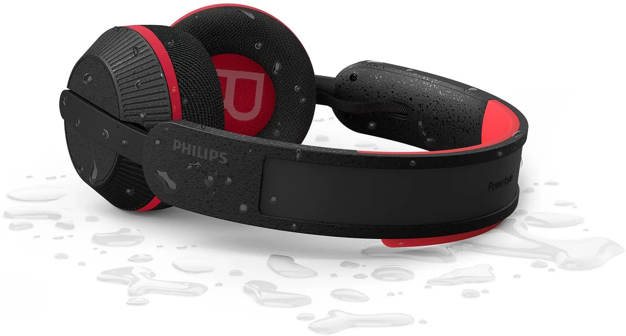 Навушники Philips TAA6219 Solar Black Red (TAA6219BK) — фото 9