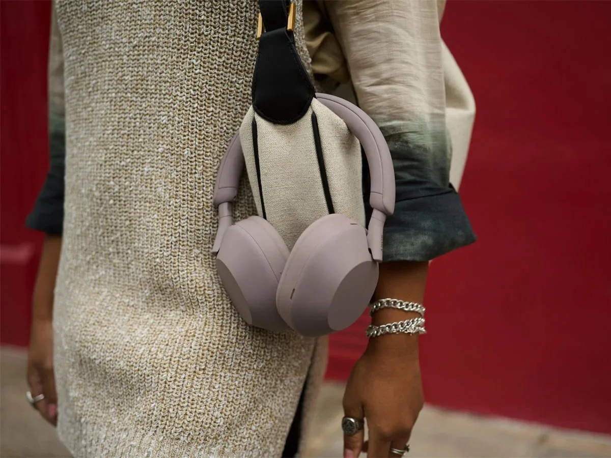 Навушники Sony WH-1000XM5 Smoky Pink (WH1000XM5P.CE7) — фото 3