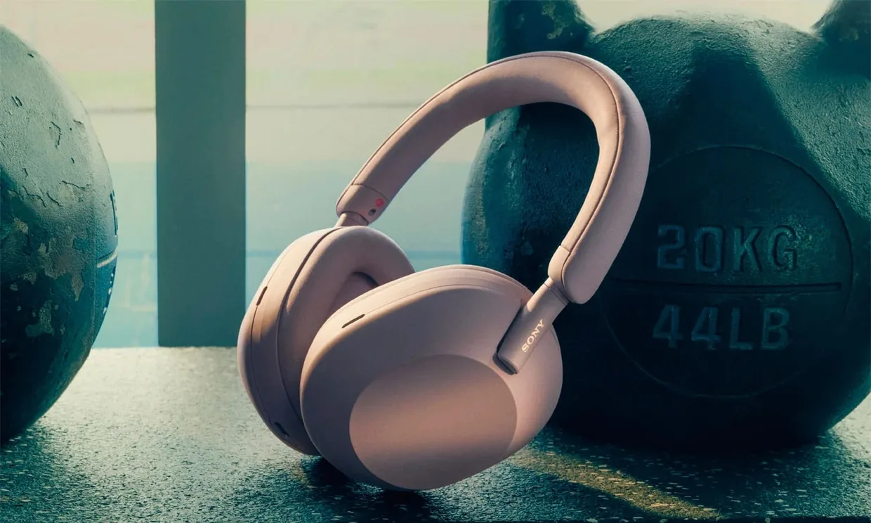 Навушники Sony WH-1000XM5 Smoky Pink (WH1000XM5P.CE7) — фото 4