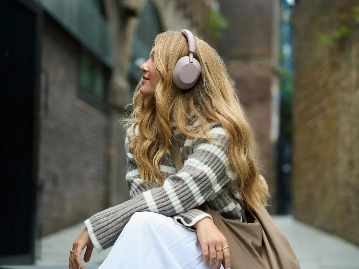Навушники Sony WH-1000XM5 Smoky Pink (WH1000XM5P.CE7) — фото 5