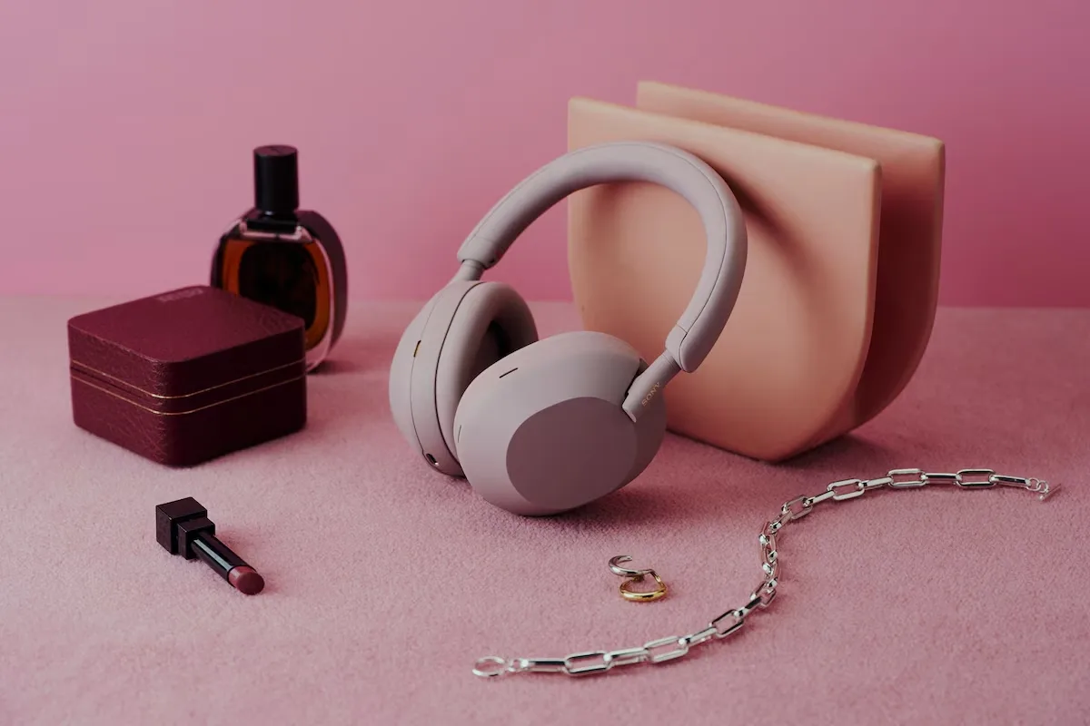 Навушники Sony WH-1000XM5 Smoky Pink (WH1000XM5P.CE7) — фото 6