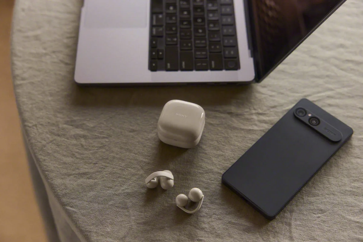 Наушники Sony LinkBuds Clip Cream (WFLC900C.E) — фото 5