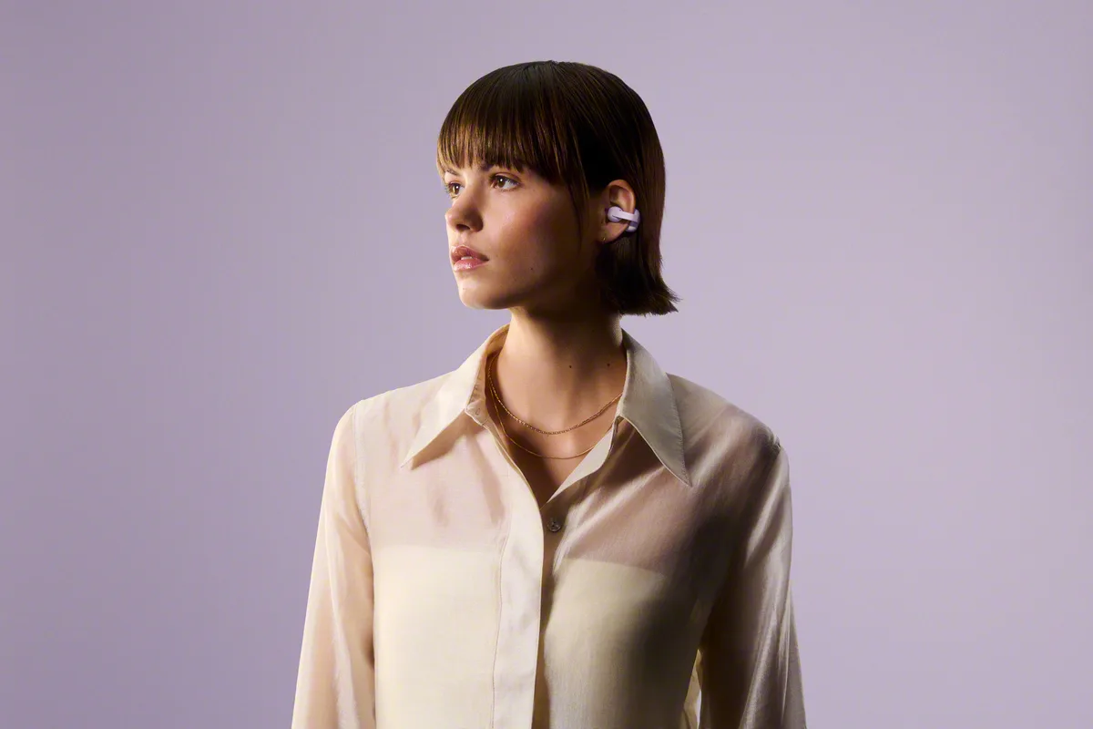 Навушники Sony LinkBuds Clip Lavender (WFLC900V.E) — фото 4