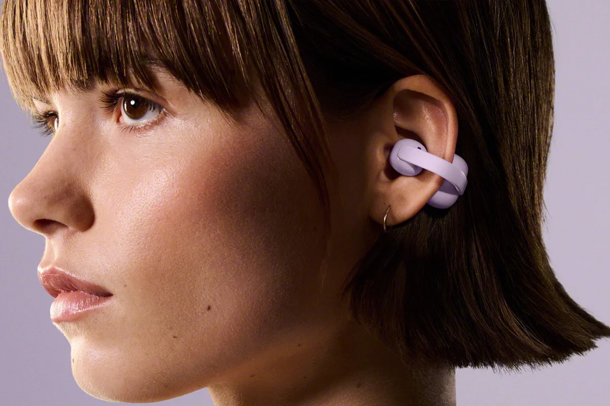 Навушники Sony LinkBuds Clip Lavender (WFLC900V.E) — фото 5