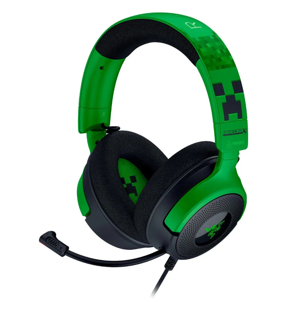 Наушники Razer Kraken V4 X Minecraft Edition Green (RZ04-05180200-R3M1)