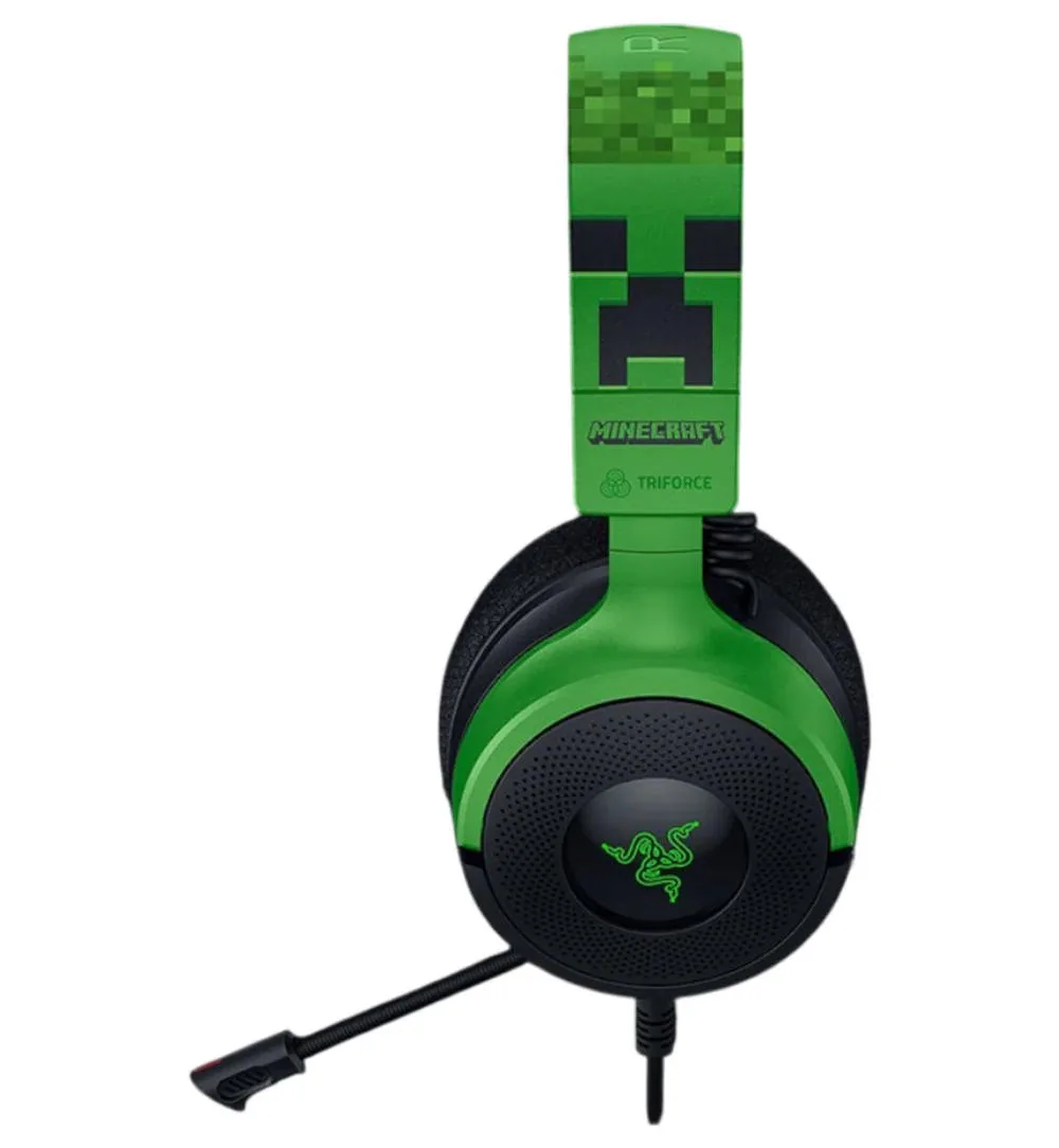 Наушники Razer Kraken V4 X Minecraft Edition Green (RZ04-05180200-R3M1) — фото 4