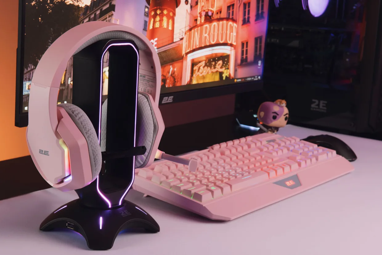 Наушники 2E Gaming HG315 7.1 Pink (2E-HG315PK-7.1) — фото 3