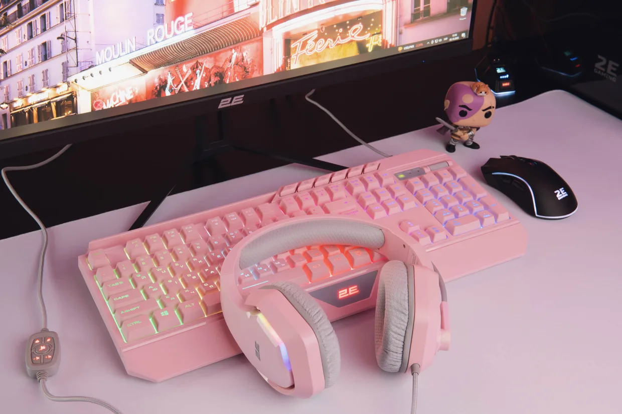 Наушники 2E Gaming HG315 7.1 Pink (2E-HG315PK-7.1) — фото 4