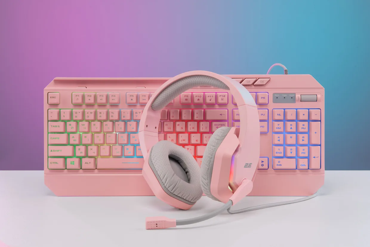 Наушники 2E Gaming HG315 7.1 Pink (2E-HG315PK-7.1) — фото 5