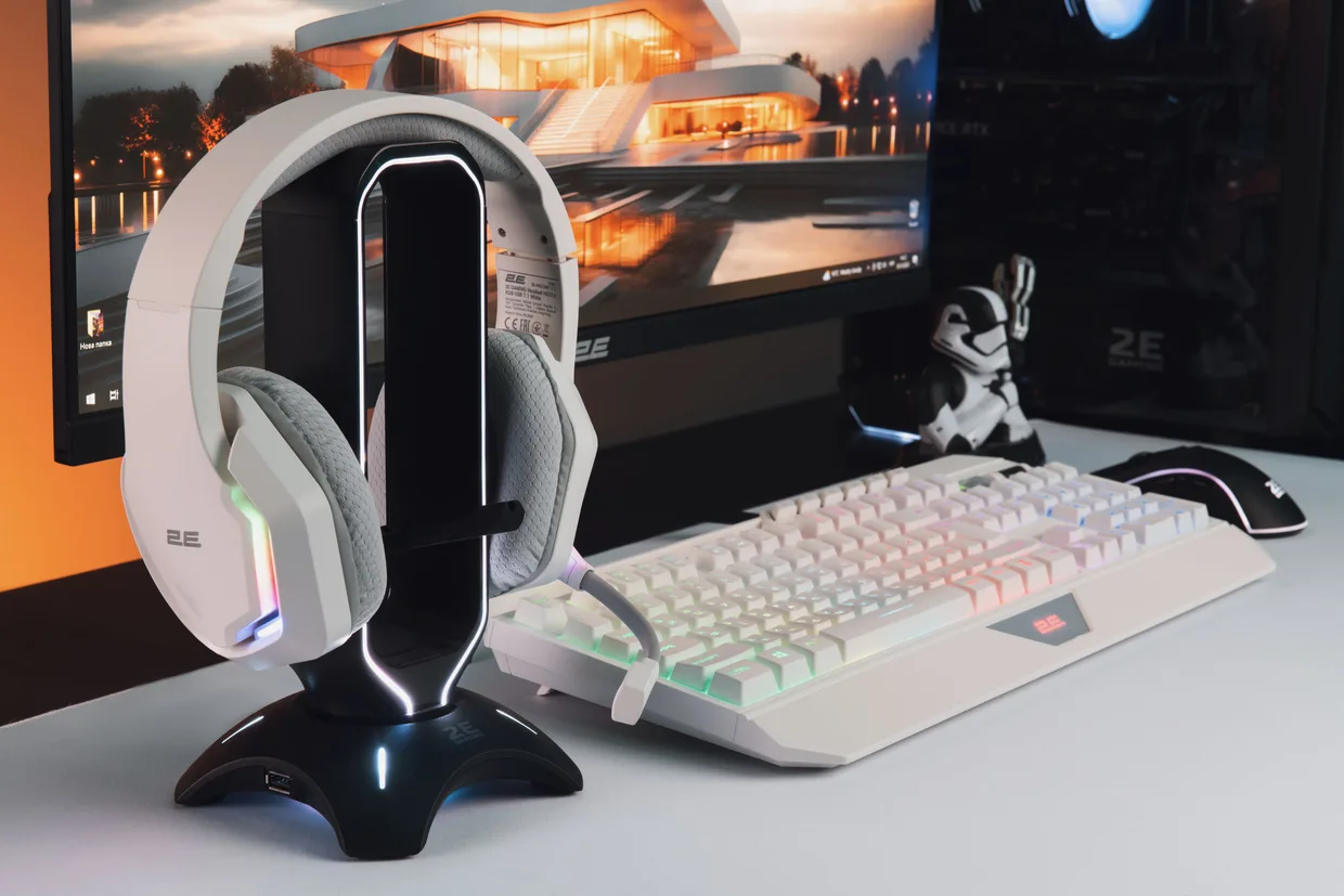 Навушники 2E Gaming HG315 7.1 White (2E-HG315WT-7.1) — фото 4