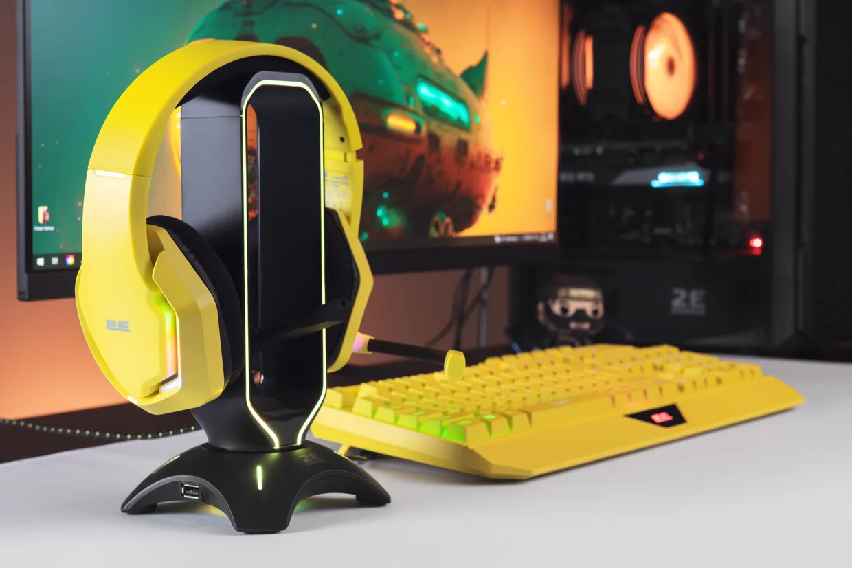 Наушники 2E Gaming HG315 7.1 Yellow (2E-HG315YW-7.1) — фото 3