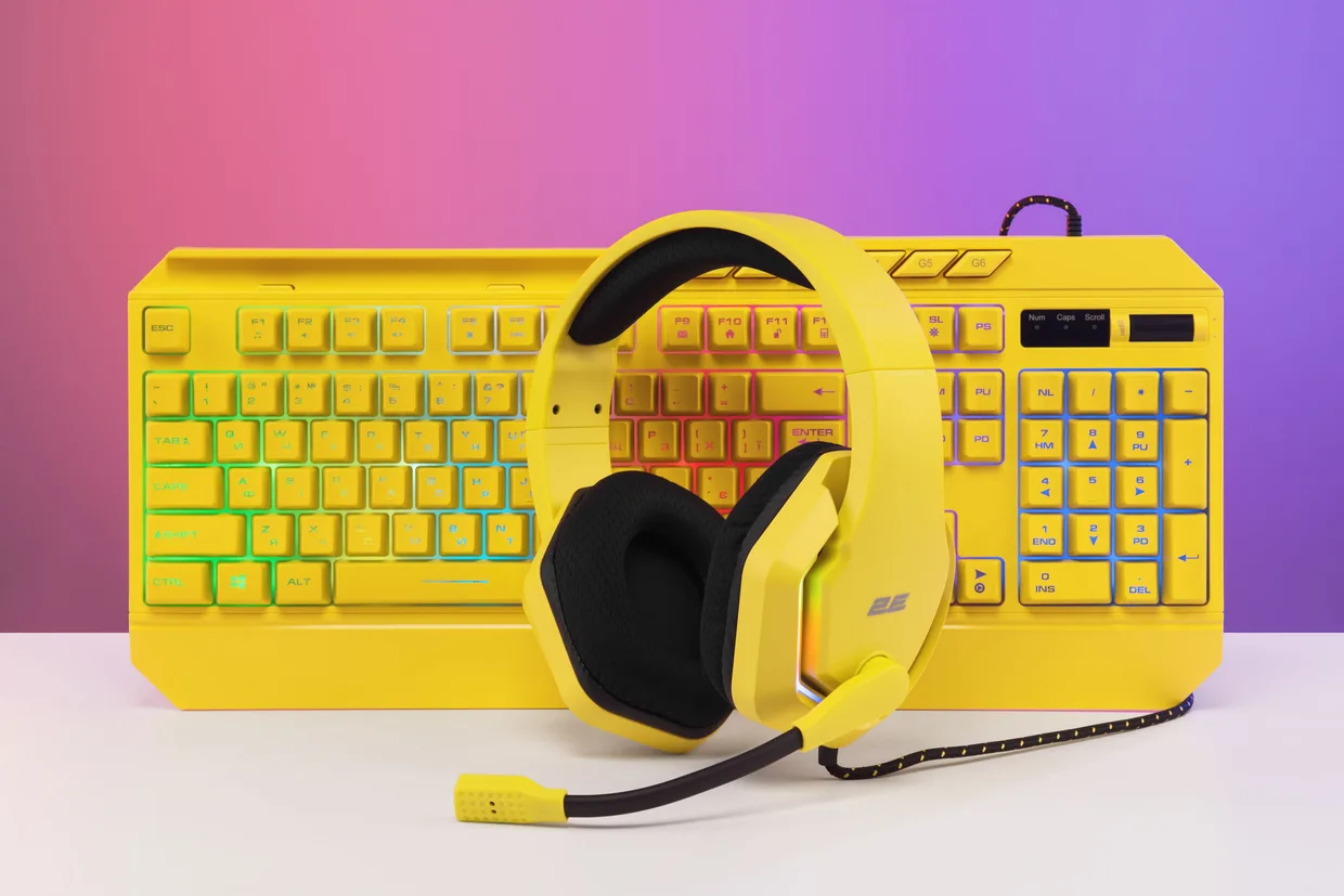 Наушники 2E Gaming HG315 7.1 Yellow (2E-HG315YW-7.1) — фото 6