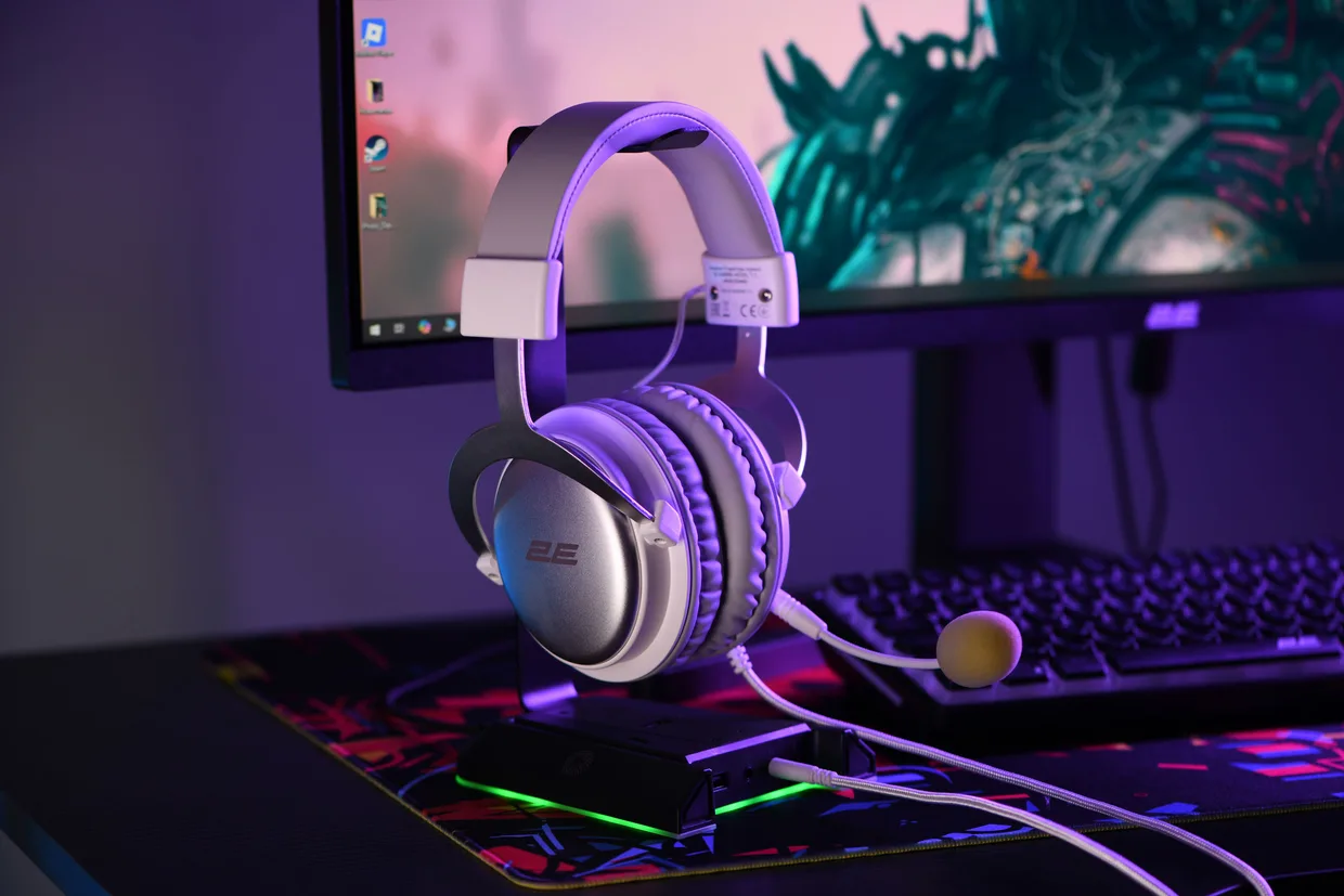 Наушники 2E Gaming HG355 7.1 White (2E-HG355WT-7.1) — фото 2