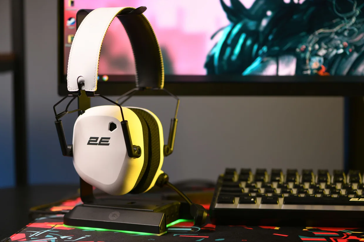Навушники 2E Gaming HG365 Wireless White (2E-HG365WT-WL) — фото 2