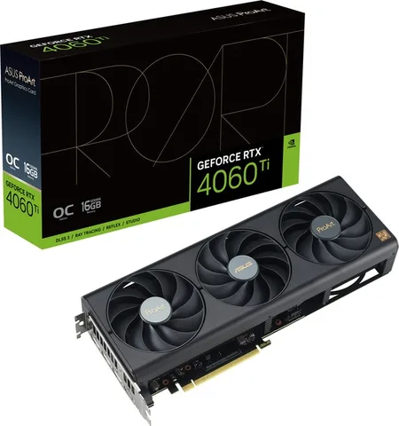 Видеокарта Asus GeForce RTX 4060 Ti 16GB GDDR6 ProArt OC (PROART-RTX4060TI-O16G)