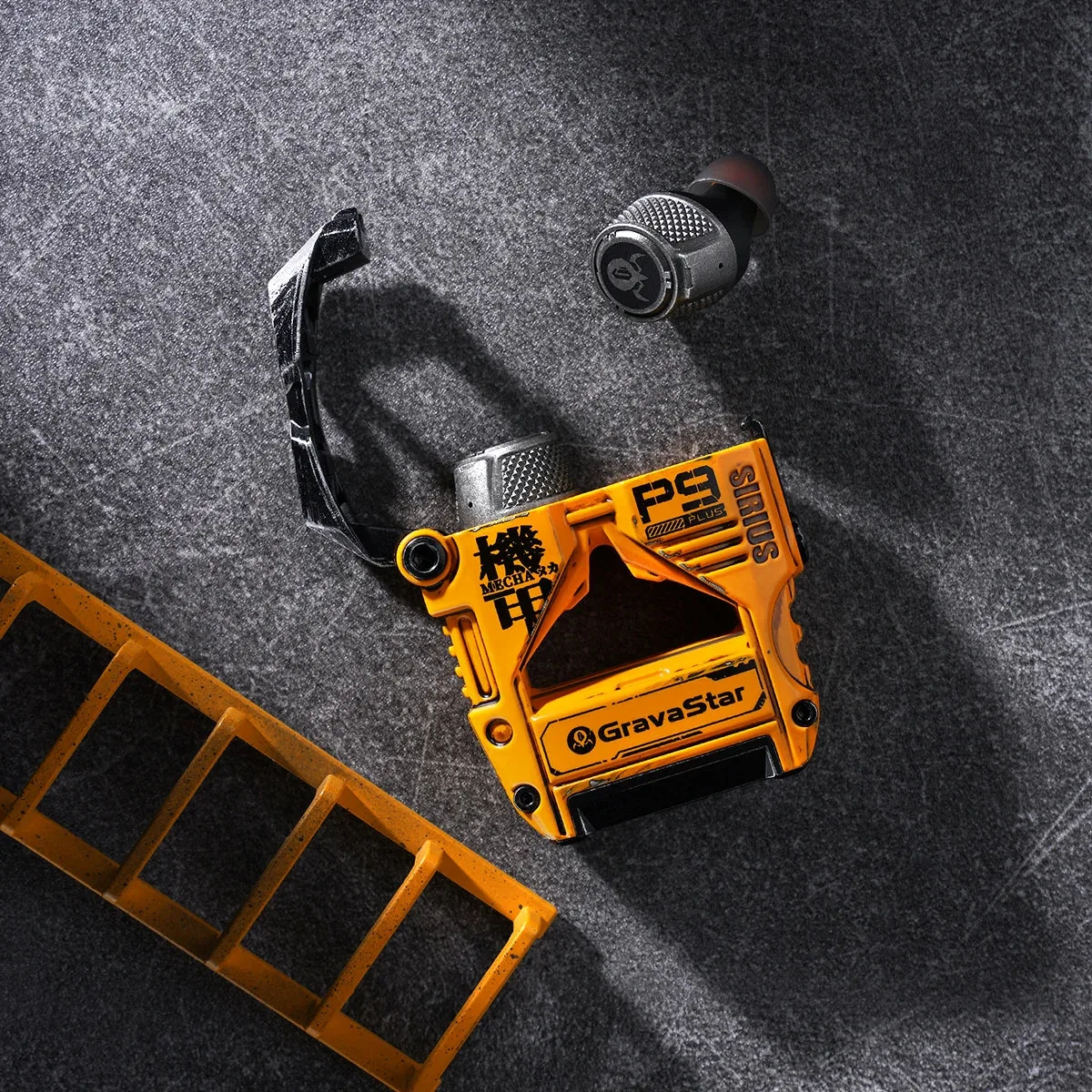 Навушники GravaStar Sirius Plus Yellow (GS P9 PLUS_YLW) — фото 4