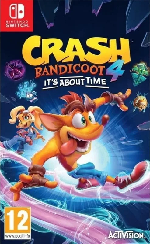 Игра Crash Bandicoot 4: It's About Time (Nintendo Switch)