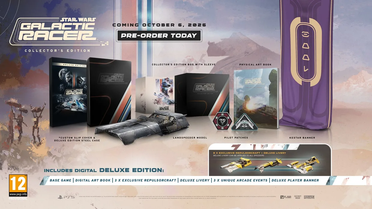 Игра STAR WARS: Galactic Racer Collector's Edition (PS5)