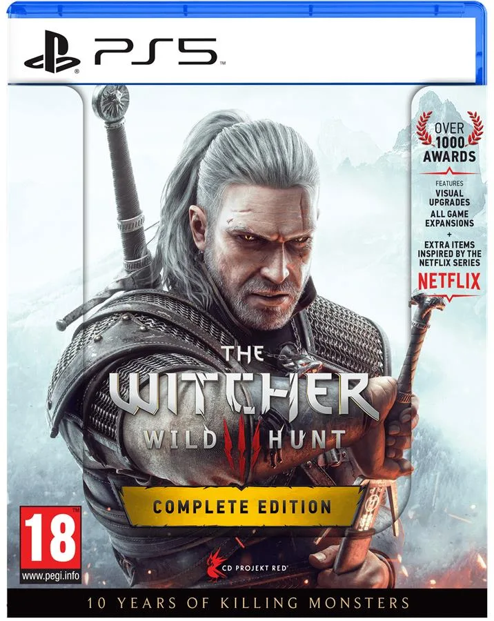 Игра The Witcher 3: Wild Hunt Complete Edition 10th Anniversary Steelbook (PS5)
