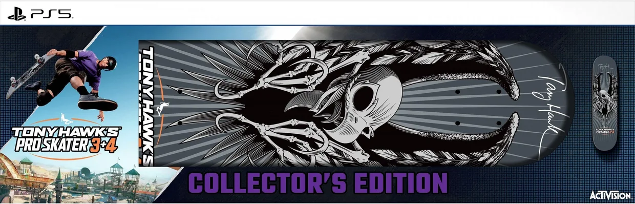 Игра Tony Hawk's Pro Skater 3 + 4 Collector's Edition (PS5)
