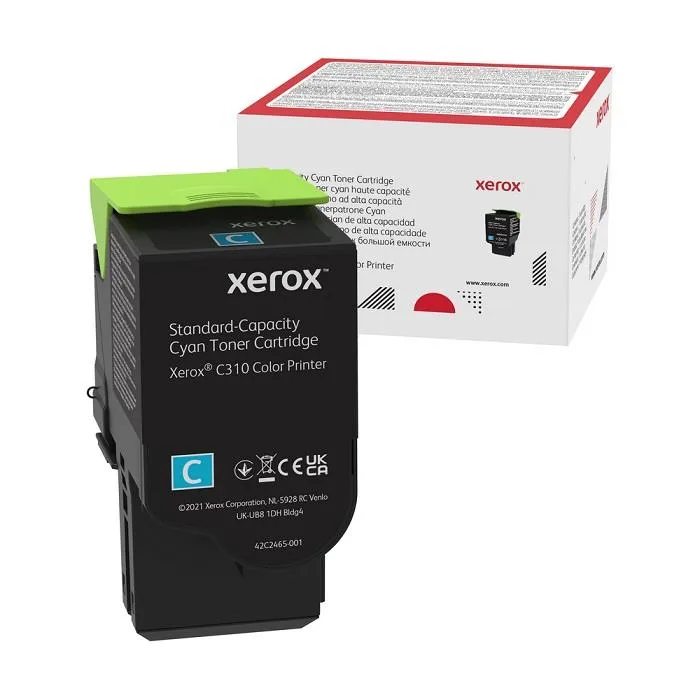 Тонер-картридж Xerox C310/C315 Cyan (006R04369)