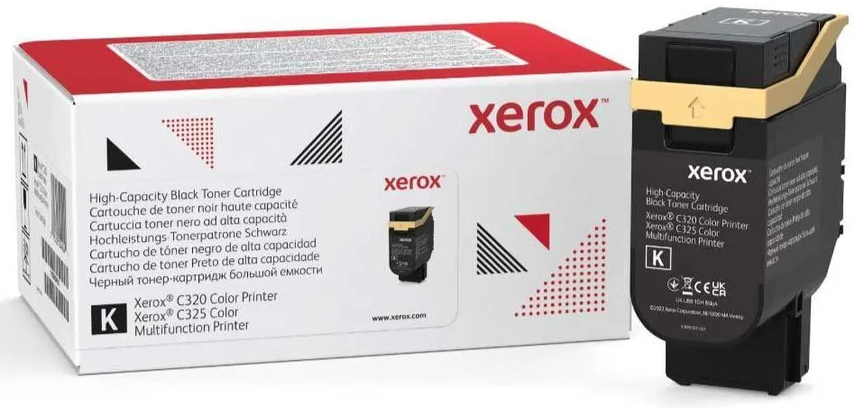 Тонер-картридж Xerox C320/C325 Black (006R04835)