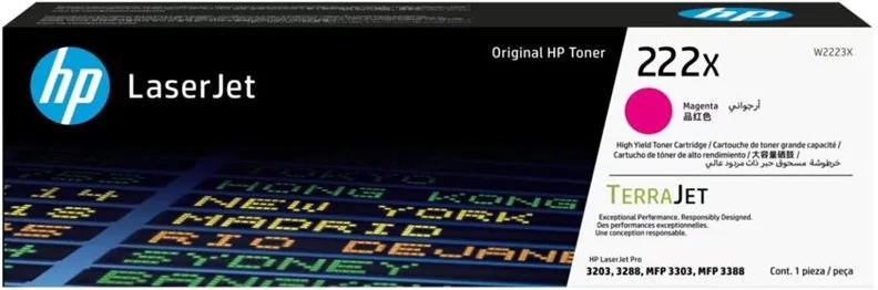 Картридж HP 222X Magenta (W2223X)