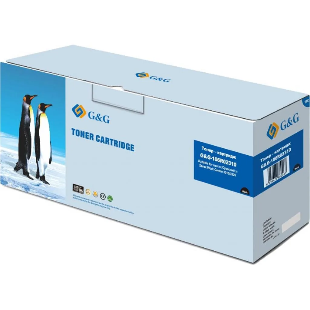 Картридж G&G для Xerox WorkCentre 3315/3325 Black (G&G-106R02310)