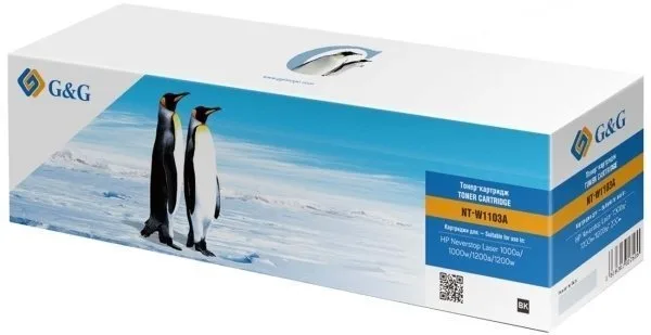 Тонер-картридж G&G для HP 103A Neverstop Black (G&G-W1103A)